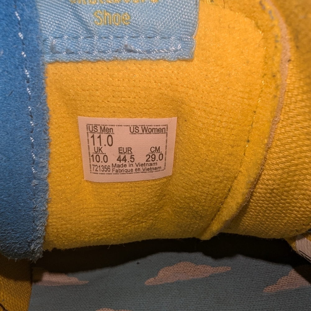 Vans x The Simpsons Sk8 Low El Barto Sneakers - Picture 2 of 8